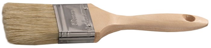 STAYER UNIVERSAL-lux 50 мм, 2″ светлая натуральная щетина, деревянная ручка, Плоская кисть (01053-050) - фото 494688