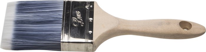 STAYER AQUA-LUX 75 мм, 3″ искусственная щетина, деревянная ручка, Плоская кисть (01055-075) - фото 494692