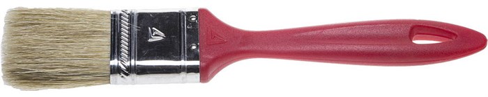 STAYER UNIVERSAL-EURO 38 мм, 1,5″ светлая натуральная щетина, пластмассовая ручка, Плоская кисть (0108-38) - фото 494730