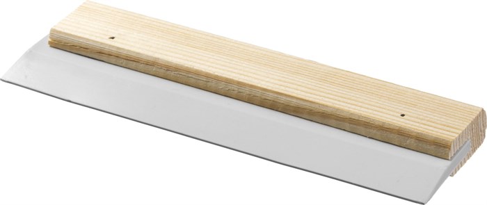 STAYER MaxFlat 200 мм, эластичный деревянная ручка, белый, резиновый, Шпатель, MASTER (1018-20) - фото 495785