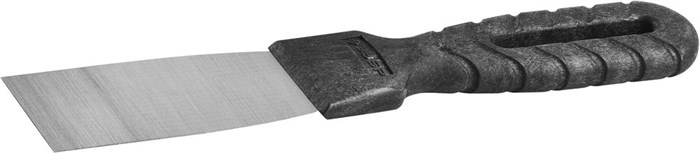 ЗУБР 40 мм, пластиковая ручка, стальной, Шпатель, СТАНДАРТ (10052-04) - фото 495865