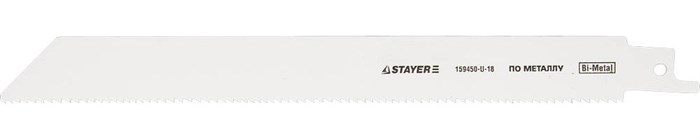 STAYER S1122VF, L-210/225, Bi-Met, Полотно для сабельной пилы (159450-U-18) - фото 497193
