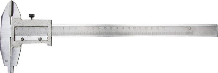 тип 1, 250 мм, металлический штангенциркуль (3445-250) - фото 502981