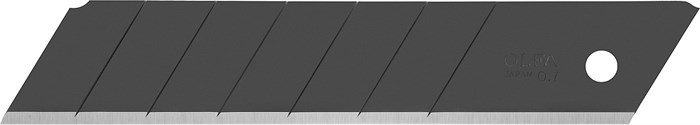 OLFA EXCEL BLACK, 25 х 126 х 0.7 мм, 5 шт, сегментированные лезвия (OL-HBB-5B) - фото 504749