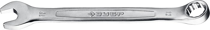 ЗУБР 12 мм, комбинированный гаечный ключ, Профессионал (27087-12) - фото 506337