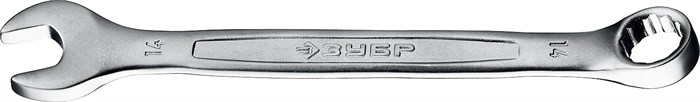 ЗУБР 14 мм, комбинированный гаечный ключ, Профессионал (27087-14) - фото 506341