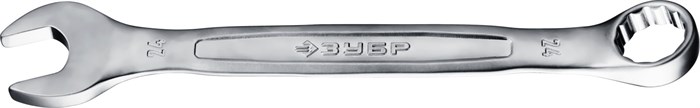 ЗУБР 24 мм, комбинированный гаечный ключ, Профессионал (27087-24) - фото 506353