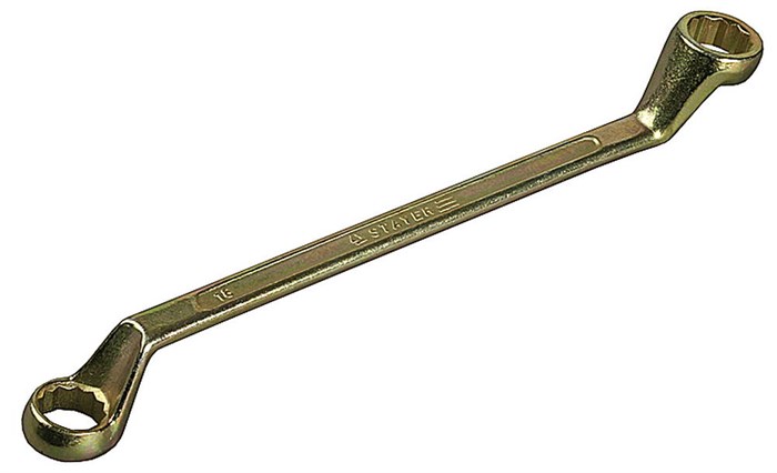 STAYER ТЕХНО, 20 х 22 мм, изогнутый накидной гаечный ключ (27130-20-22) - фото 506438