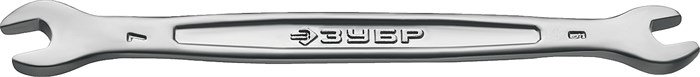 ЗУБР 6 х 7 мм, рожковый гаечный ключ, Профессионал (27010-06-07) - фото 506445