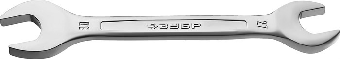 ЗУБР 27 х 30 мм, рожковый гаечный ключ, Профессионал (27010-27-30) - фото 506469