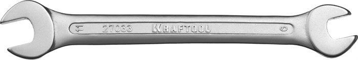 KRAFTOOL 9 х 11 мм, рожковый гаечный ключ (27033-09-11) - фото 506489