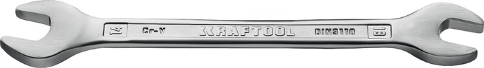 KRAFTOOL 13 х 14 мм, рожковый гаечный ключ (27033-13-14) - фото 506507