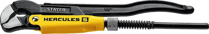 STAYER PROFIX, №0, 1/2″, 240 мм, Трубный ключ с прямыми губками (27311-0) - фото 506763