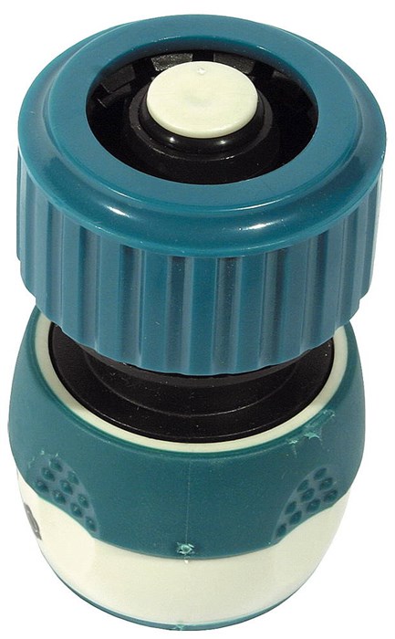 RACO COMFORT-PLUS, из ABS-пластика с TPR, с автостопом, для шланга, быстросъемный соединитель (4248-55237C) - фото 509354