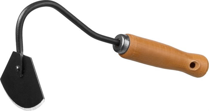 GRINDA ProLine 65х115х275 мм, деревянная ручка, радиусная мотыжка (421513) - фото 509911