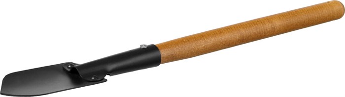 GRINDA ProLine 125х92х560 мм, деревянная ручка, садовая лопаточка (421516) - фото 509919