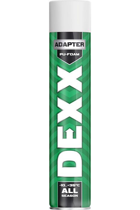 DEXX ADAPTER 750мл адаптерная выход до 30л, Монтажная пена (41123) - фото 515176
