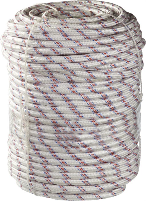 СИБИН d 12 мм, 24-прядный, 100 м, плетёный, с сердечником, полипропиленовый фал (50215-12) - фото 515321