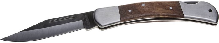 STAYER 97 мм, большой, с деревянными вставками, складной нож (47620-2) - фото 515505