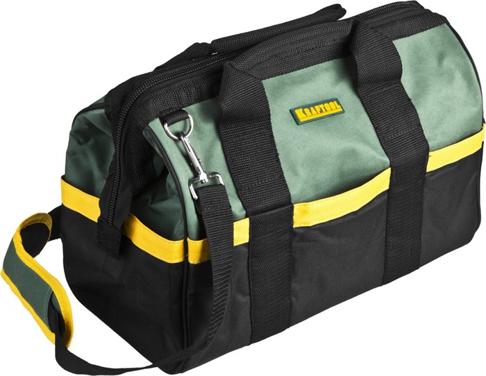 KRAFTOOL MaxKraft, 400 х 210 х 280, сумка для инструментов с 18 карманами (38713-16) - фото 515583