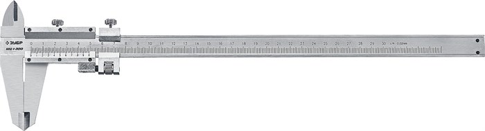 ЗУБР ШЦ-1-300, 300 мм, стальной штангенциркуль, Профессионал (34514-300) - фото 518103