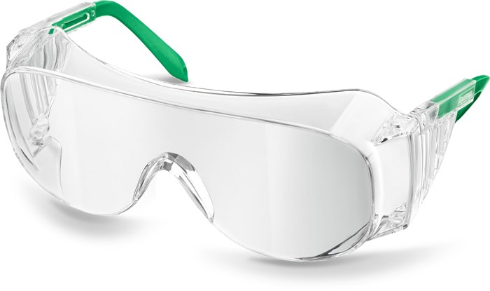 KRAFTOOL ULTRA прозрачные, линза увеличенного размера устойчивая к царапинам и запотеванию, открытого типа, защитные очки (110461) - фото 523152