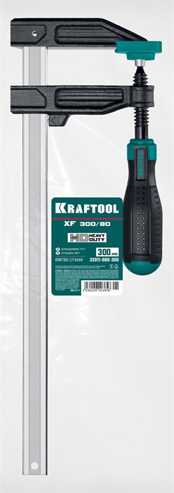 KRAFTOOL MF-300/080 80х300 мм, Струбцина F (32011-080-300) - фото 530029