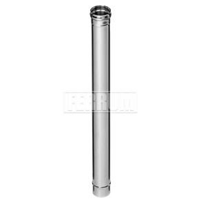 Дымоход Феррум (430/0,5 мм) ф115 L=1,0м