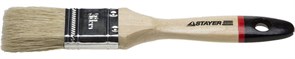 STAYER UNIVERSAL-EURO 38 мм, 1,5″ светлая натуральная щетина, деревянная ручка, Плоская кисть (0102-038)