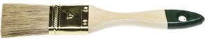 STAYER LASUR 38 мм, 1,5″ смешанная щетина, деревянная ручка, Плоская кисть, STANDARD (01031-38)