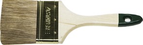 STAYER LASUR 63 мм, 2,5″ смешанная щетина, деревянная ручка, Плоская кисть, STANDARD (01031-63)