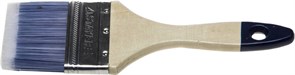 STAYER AQUA 75 мм, 3″ искусственная щетина, деревянная ручка, Плоская кисть, STANDARD (01032-075)