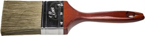 STAYER LASUR-LUX 75 мм, 3″ смешанная щетина, деревянная ручка, Плоская кисть (01051-075)