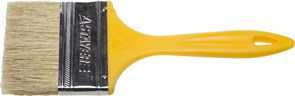 STAYER UNIVERSAL 100 мм, 4″ светлая натуральная щетина, пластмассовая ручка, Плоская кисть, MASTER (0107-100)