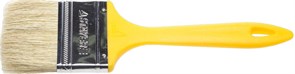 STAYER UNIVERSAL 75 мм, 3″ светлая натуральная щетина, пластмассовая ручка, Плоская кисть, MASTER (0107-75)