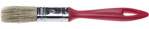 STAYER UNIVERSAL-EURO 25 мм, 1″ светлая натуральная щетина, пластмассовая ручка, Плоская кисть (0108-25)
