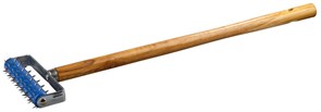 STAYER 150 мм, d32 мм, металлические иглы, ручка 500 мм, Игольчатый валик для гипсокартона в сборе. PROFESSIONAL (0395-15)