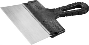 ЗУБР 200 мм, пластиковая ручка, стальной, Фасадный шпатель, СТАНДАРТ (10052-20)