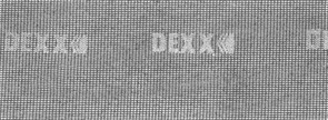 DEXX 105х280 мм, 3 шт, абразивная, Р80, Водостойкая шлифовальная сетка (35550-080)