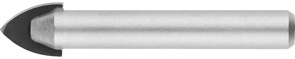 STAYER 14 мм, 2х кромка, цилиндр хвостовик, Сверло по стеклу и кафелю (2986-14)