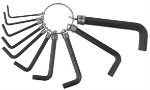 DEXX 10 шт, 1.5-8 мм, Набор имбусовых ключей (27403-H10)