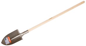ЗУБР Титан, 300 х 220 х 1440 мм, титановая, дерев. черенок высш. сорт, тип ЛКО, штыковая лопата (4-39416)