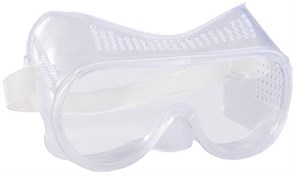 STAYER ударопрочная поликарбонатная линза, прямая вентиляция, защитные очки (1102)