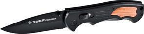 ЗУБР Клык 200 мм, лезвие 85 мм, металлическая рукоятка, складной нож (47704)
