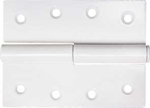 STAYER 100x75x3.0 мм, разъемная, левая, цвет белый, карточная петля (37613-100-2L)