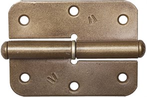 ПН-85 85x41х2.5 мм, левая, цвет бронзовый металлик, карточная петля (37645-85L)