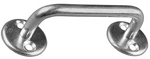 РС80-2 80 мм, белый цинк, ручка-скоба (37691-080)