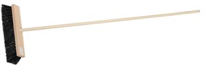 ЗУБР 400x70 мм, деревянная, с ручкой 140 см, уличная щетка (39191-40)