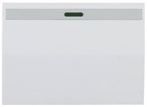 СВЕТОЗАР Эффект, без вставки и рамки, Одноклавишный выключатель (SV-54431-W)