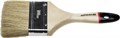 STAYER UNIVERSAL-EURO 100 мм, 4″ светлая натуральная щетина, деревянная ручка, Плоская кисть (0102-100) - фото 494645